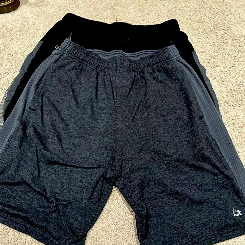 2 pairs of athletic shorts